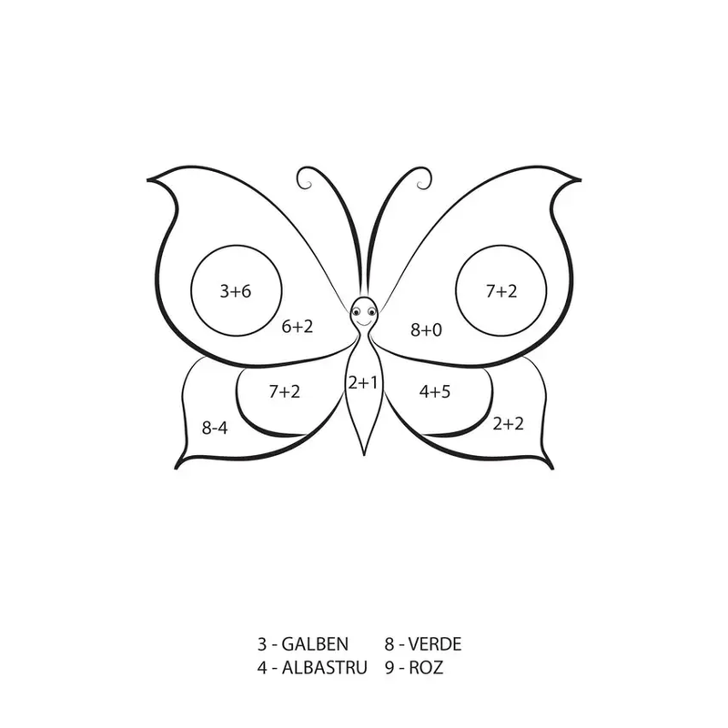 Jucarii, Copii si Bebe - Jucarii si jocuri - Jucarii & jocuri educative - Jocuri si jucarii educative - Matematica jucausa - Caiet de colorat,7Toys - Infinity.ro