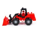 Jucarii, Copii si Bebe/Jucarii si jocuri/Vehicule si jucarii cu telecomanda/Utilaje constructie de jucarie - Tractor cu incarcator - Mammoet, 42,5x16,3x21 cm, 7Toys - Infinity.ro