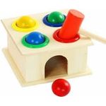 Jucarii, Copii si Bebe - Jucarii si jocuri - Jucarii & jocuri educative - Jocuri si jucarii educative - Jucarie Montessori - Ciocanel si bile, 7Toys - Infinity.ro