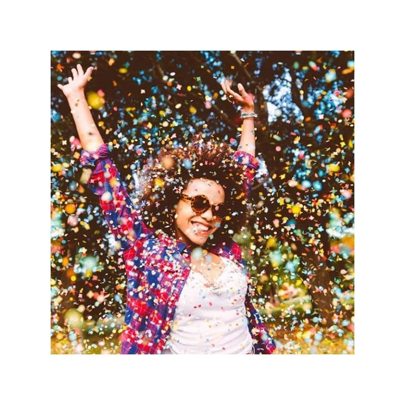 Casa si Gradina - Decoratiuni - Decoratiuni petrecere - Artificii si confetti - Tun confetti pentru petreceri, 30 cm, 7Toys - Infinity.ro