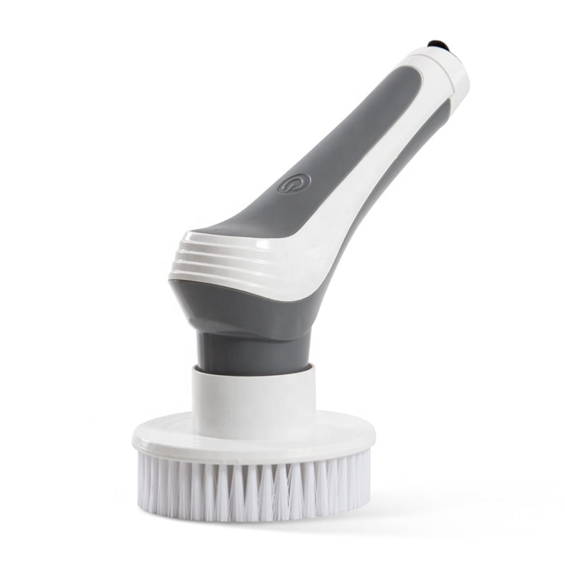 Electronice si Electrocasnice - Ingrijirea locuintei - Mopuri electrice - Perie de curatare electrica, maner extensibil, 10 capete schimb, pentru bucatarie, baie, ferestre, masina, gri deschis - Infinity.ro