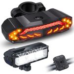 Sport si Outdoor - Ciclism - Accesorii pentru biciclete - Lumini biciclete - Stop bicicleta inteligent cu senzor de franare si sistem de semnalizare, lumina frontala profesionala 900 lumeni - Infinity.ro