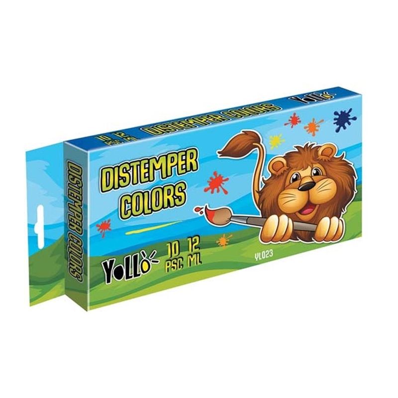 Jucarii, Copii si Bebe - Jucarii si jocuri - Jucarii & jocuri educative - Seturi pictura si desen - Tempera, 12 ml, 10 culori/set, 7Toys - Infinity.ro