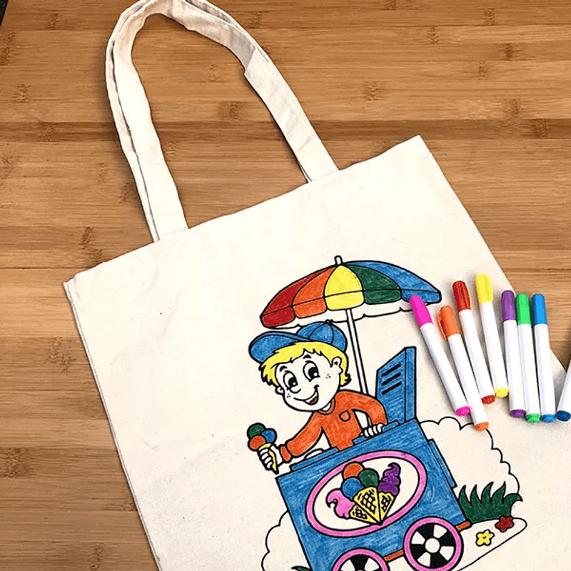 Carti si Birotica - Birotica - Instrumente de scris - Markere si carioci - Set 8 Markere pentru Haine si Tesaturi Textile cu Transfer Termic si Capat Dublu G Glixicom® - Infinity.ro