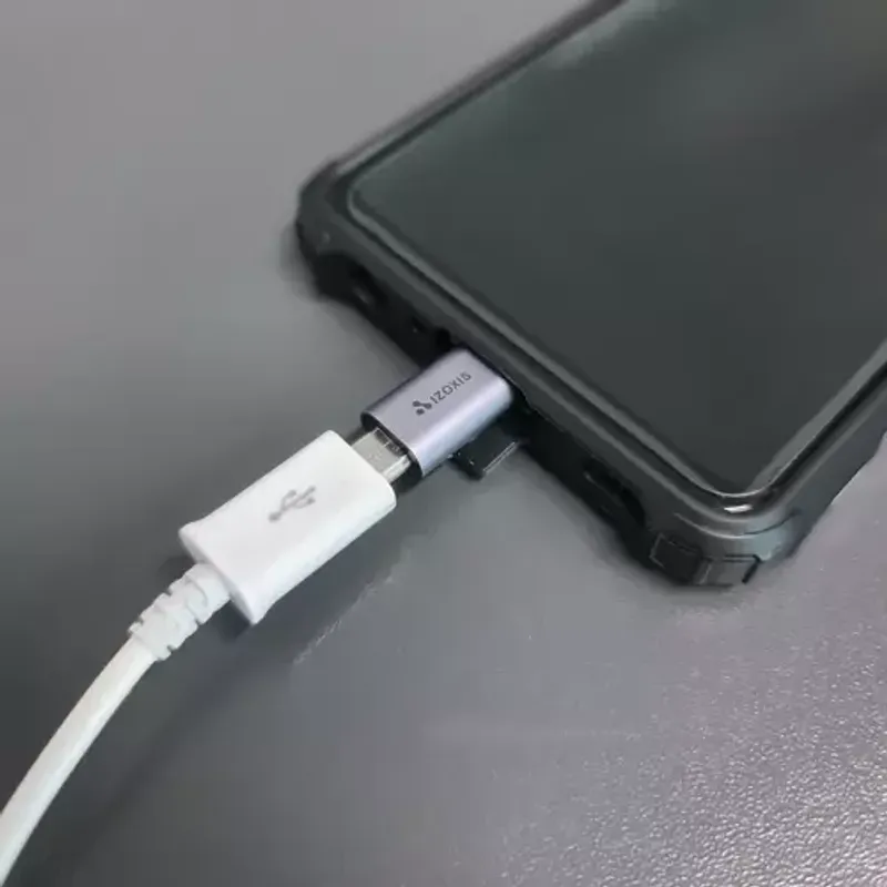 Laptop, Telefoane si Tablete - Telefoane mobile si accesorii - Accesorii Telefoane - Cabluri si adaptoare telefoane - Adaptor USB-C la Micro USB 2.0 - Compact si Performant - Infinity.ro