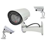 Casa si Gradina - Electrice - Smart Home - Camere de supraveghere - Camera Falsa de Supraveghere IR CCTV - Argintie - Infinity.ro