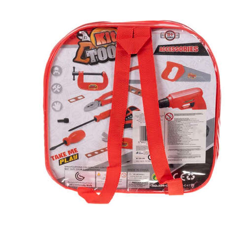 Jucarii, Copii si Bebe - Jucarii si jocuri - Jucarii & jocuri educative - Seturi de artizanat - Set de Unelte Jucarie pentru Copii - Kit de DIY in Rucsac - Infinity.ro