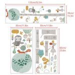 Casa si Gradina - Decoratiuni - Stickere decorative - Metru Inaltime Copii de tip Autocolant 0 - 130 cm Animale si Pasari - Infinity.ro