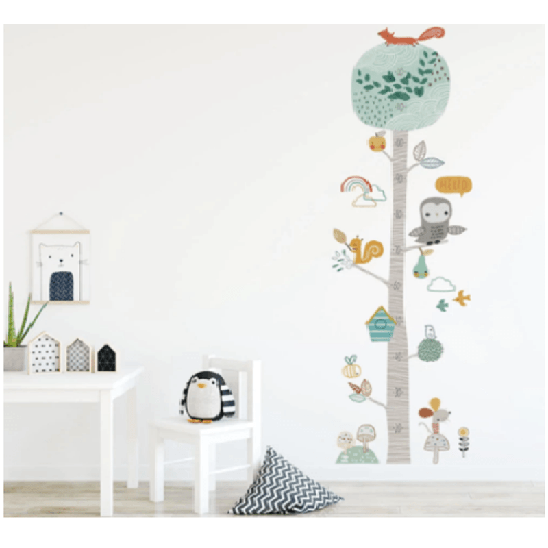 Casa si Gradina - Decoratiuni - Stickere decorative - Metru Inaltime Copii de tip Autocolant 0 - 130 cm Animale si Pasari - Infinity.ro