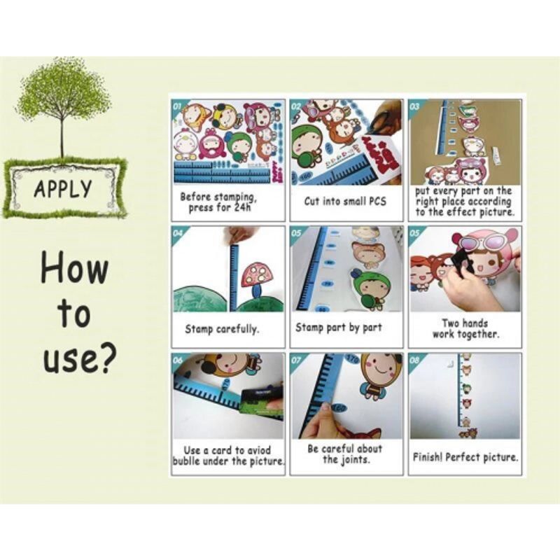 Casa si Gradina - Decoratiuni - Stickere decorative - Metru Inaltime Copii de tip Autocolant 0 - 130 cm Animale si Pasari - Infinity.ro