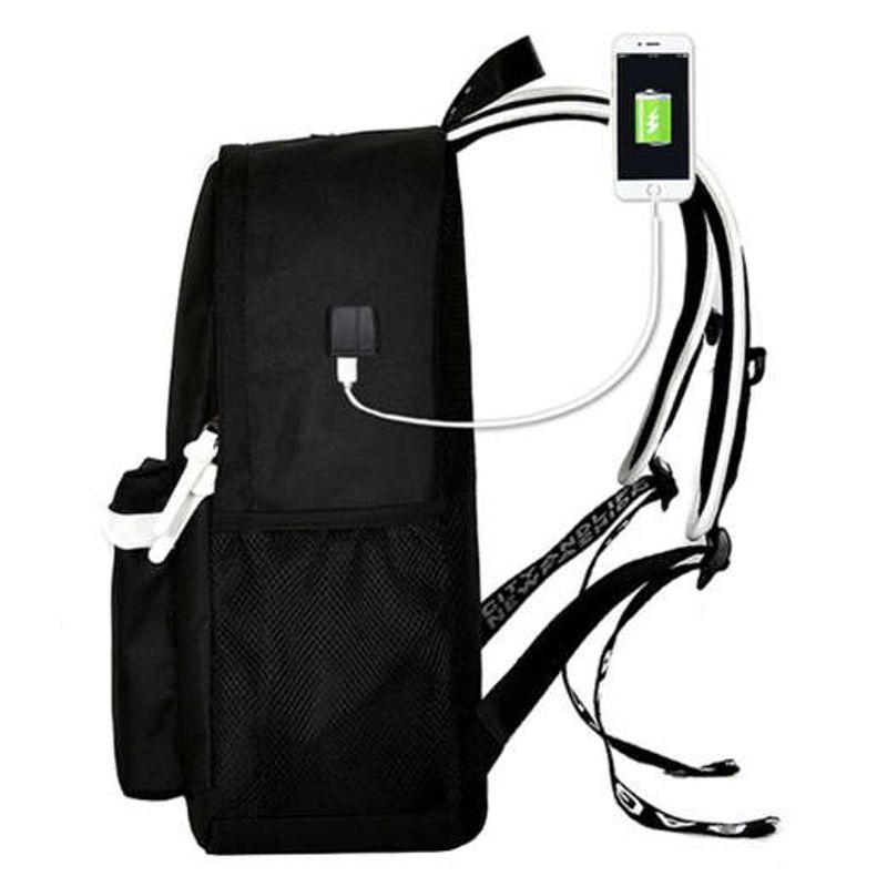 Sport si Outdoor - Articole de voiaj - Rucsacuri - Rucsac Urban Reflectivizant cu USB si Jack Audio - 19L Impermeabil - Infinity.ro