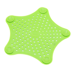 Casa si Gradina - Sanitare - Suporturi si accesorii baie - Accesorii baie - Sita Protectie Scurgere  cu Ventuze  din Silicon  pentru Chiuveta Cada Dus  Sifon  15 x 15 cm   Verde G Glixicom® - Infinity.ro