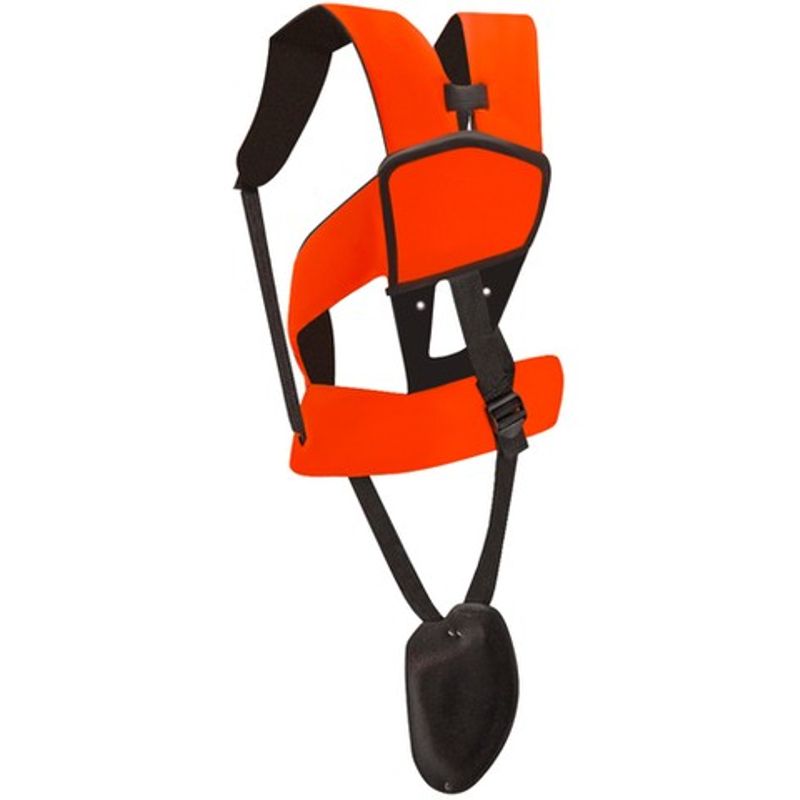 Casa si Gradina - Gradinarit si plante - Utilaje gradina - Consumabile si accesorii utilaje de gradina - Ham Ergonomic pentru Motocoasa, Reglabil, Culoare Negru/Portocaliu, Latime Centura 7-9.5 cm, Lungime 80-113 cm - Infinity.ro