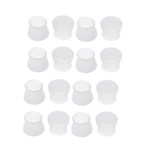 Casa si Gradina - Mobilier - Feronerie si accesorii mobila - Set de 16 Capace din Silicon pentru Protectie Picioare Scaune si Mobila Lavabile si Reutilizabile G Glixicom® - Infinity.ro