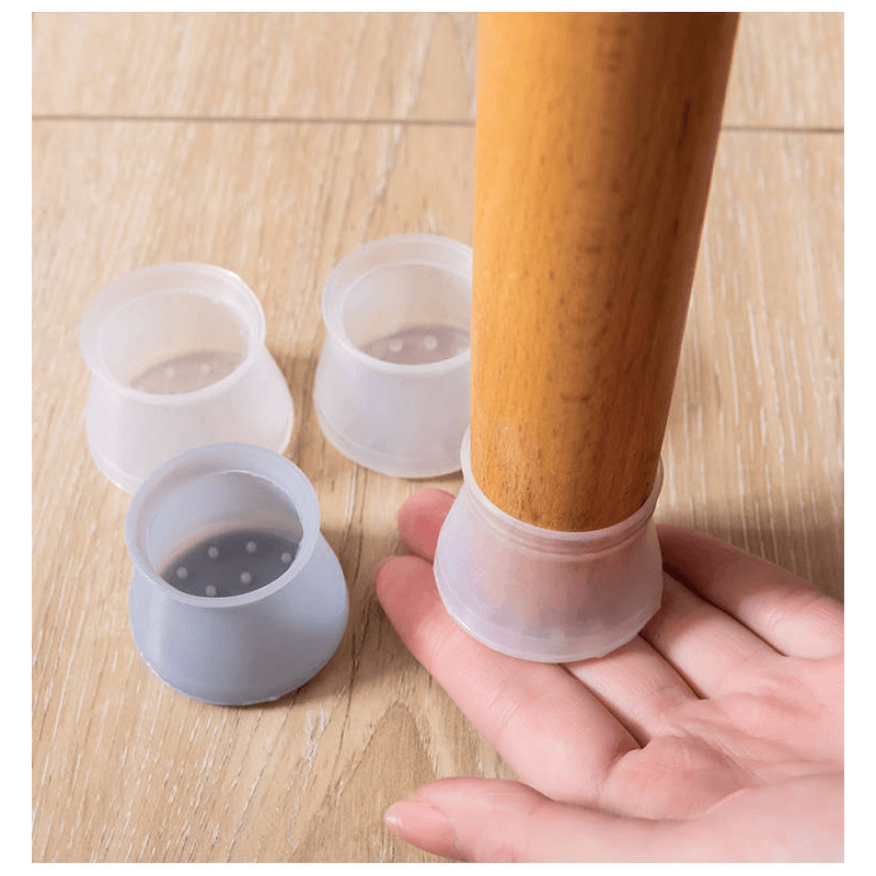 Casa si Gradina - Mobilier - Feronerie si accesorii mobila - Set de 16 Capace din Silicon pentru Protectie Picioare Scaune si Mobila Lavabile si Reutilizabile G Glixicom® - Infinity.ro