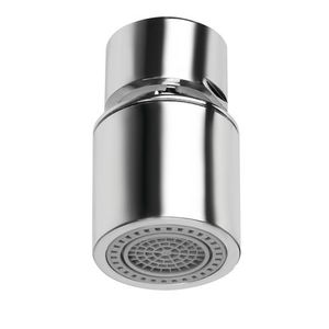 Aerator Dual-Functie cu Articulatie pentru Baterii, Economie de Apa 70%, Crom, Plastic, M22