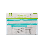 Casa si Gradina - Bucatarie si vesela - Organizare si depozitare bucatarie - Cutii alimentare - Set 3 Gentute Organizatoare pentru Voiaj din Nylon cu Sistem de Inchidere Reutilizabile G Glixicom® - Infinity.ro