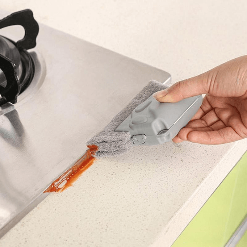 Market - Curatenie si intretinere casa - Produse menaj - Accesorii curatenie - Set 3 Dispozitive  Curatare Geam Termopan si Alte locuri Greu Accesibile cu 2 Mini Perii cu Faras - Infinity.ro