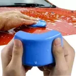 Auto si Moto - Piese auto si accesorii - Caroserie - Vopsele auto si accesorii - Pasta de Curatare Argila pentru Lacuire Auto, Flexibila, Albastru, 180g, Universala pentru Toate Tipurile de Vopsea - Infinity.ro