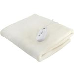 Ingrijire personala si Cosmetice - Sanatate si wellness - Articole wellness - Incalzitoare corporale - Patura Electrica, 190x80 cm, Alb, 3 Trepte de Temperatura, 60W, Material Poliester - Infinity.ro