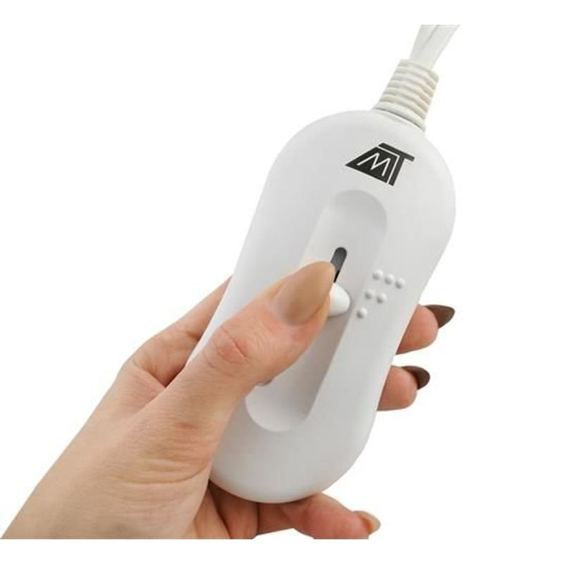 Ingrijire personala si Cosmetice - Sanatate si wellness - Articole wellness - Incalzitoare corporale - Patura Electrica, 190x80 cm, Alb, 3 Trepte de Temperatura, 60W, Material Poliester - Infinity.ro