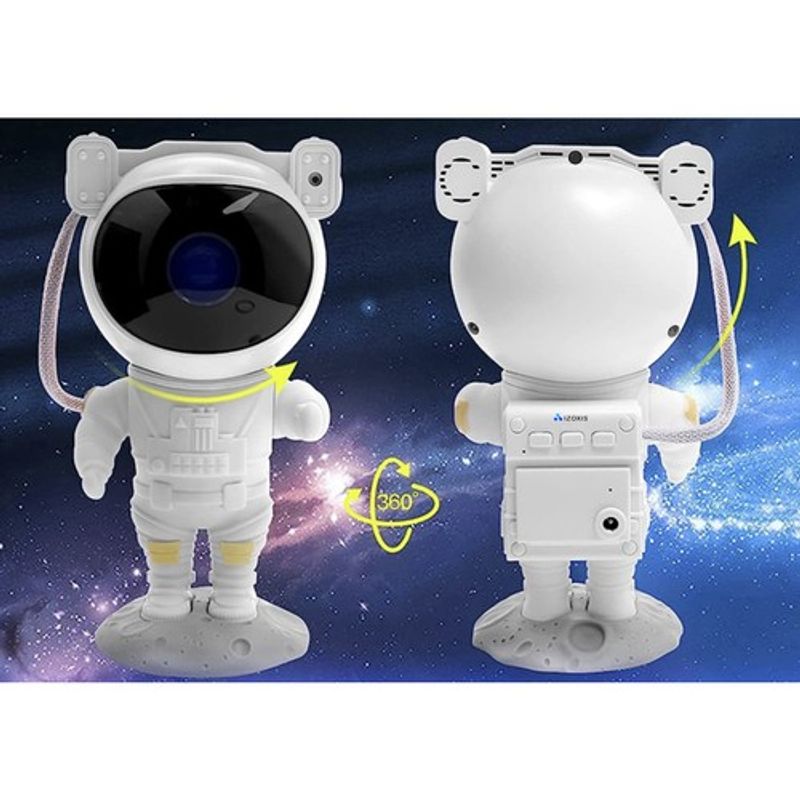 Casa si Gradina - Corpuri si surse de iluminat - Veioze si lampi - Veioze - Proiector Astronaut LED Stele, cu Telecomanda, Nivele de Luminozitate Ajustabile, Functie Lampa de Noapte - Infinity.ro