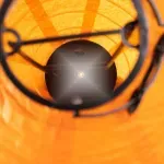 Casa si Gradina - Decoratiuni - Decoratiuni petrecere - Accesorii pentru petrecere - Felinar LED Portabil cu Tematica Dovleac, Pliabil, Culoare Portocalie, 23x20 cm - Infinity.ro