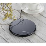 Casa si Gradina - Bucatarie si vesela - Cani si pahare - Cani si cesti - Cana Electrica cu Incalzitor, Ceramica, Programe de Incalzire 40°C/60°C, 400 ml, Negru - Infinity.ro