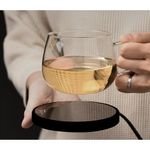 Casa si Gradina - Bucatarie si vesela - Cani si pahare - Cani si cesti - Cana Electrica cu Incalzitor, Ceramica, Programe de Incalzire 40°C/60°C, 400 ml, Negru - Infinity.ro