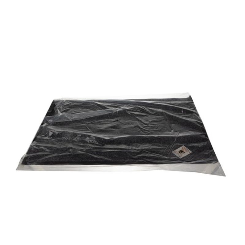 Casa si Gradina - Textile si covoare - Covoare - Covorase intrare - Covoras Intrare, Antiderapant, Cauciuc si Felt, Negru/Gri, 58.6 x 88.2 cm - Infinity.ro