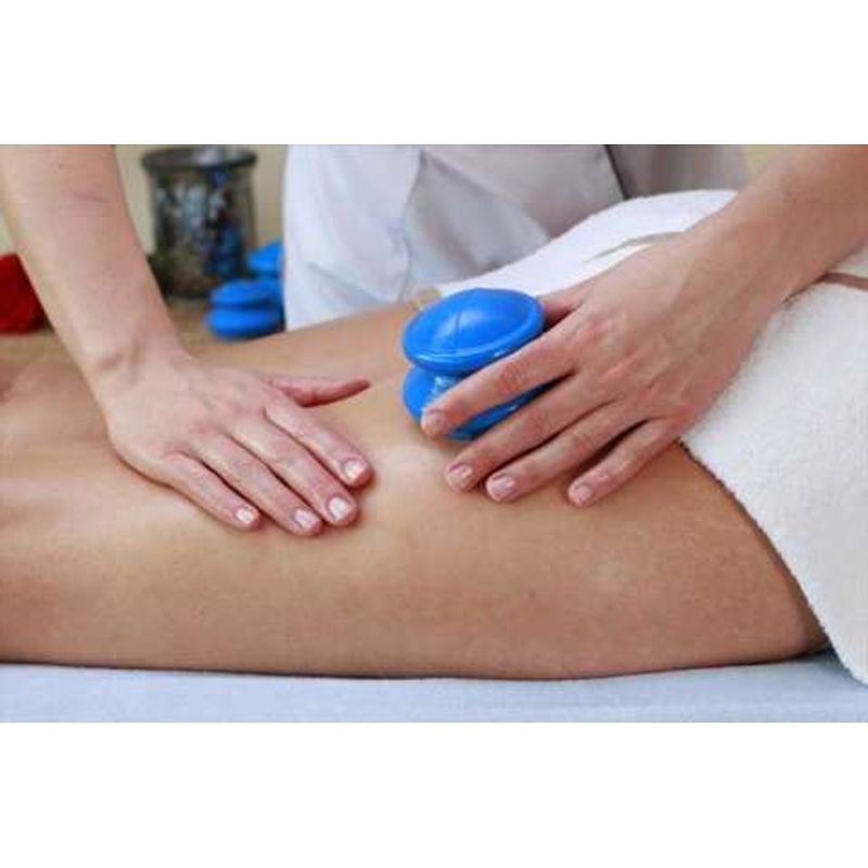 Ingrijire personala si Cosmetice/Sanatate si wellness/Aparate medicale/Dispozitive si accesorii medicale uz casnic - Set Ventuze Terapeutice din Cauciuc pentru Masaj Corporal,Albastru - Infinity.ro
