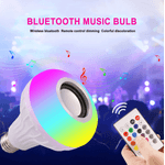 Casa si Gradina - Corpuri si surse de iluminat - Becuri si tuburi neon - Becuri - Bec Led Smart cu Boxa Integrata Conectivitate prin Bluetooth si Joc de Lumini 7 W - Infinity.ro