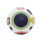 Casa si Gradina - Corpuri si surse de iluminat - Veioze si lampi - Lampi de veghe copii - Lampa de noapte pentru copii, proiector cu luna si stele, multicolor, 18x14 cm, cu cutie muzicala si inregistrare vocala - Infinity.ro