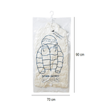 Market - Spalare si intretinere rufe - Produse intretinere textile - Intretinere textile - Sac de Vidat cu 4 Agatatoare pentru Umerase si Valva Dubla de Inchidere 70 x 90 cm G Glixicom® - Infinity.ro