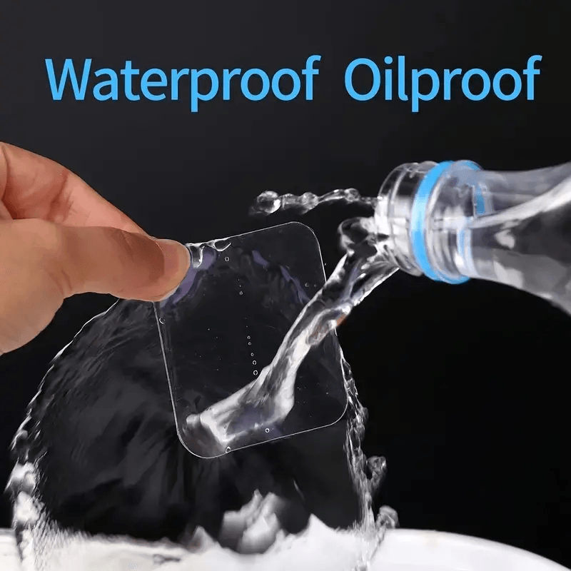 Carti si Birotica - Birotica - Accesorii de birou - Benzi adezive - Set 10 Placute din Banda Dublu Adeziva 6 x 6 cm Multifunctionale Transparente G Glixicom® - Infinity.ro