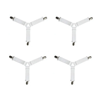 Casa si Gradina - Decoratiuni - DIY - Articole mercerie - Cleme Fixare Cearceaf din Metal si Elastic Triunghiulare Ajustabile Set 4 Bucati G Glixicom® - Infinity.ro