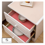 Casa si Gradina - Mobilier - Organizare si depozitare - Organizatoare pentru sertare si dulapuri - Covoras pentru Protectie Rafturi Frigider sau Sertare din PVC Antiderapant 45 x 30 cm Roz G Glixicom® - Infinity.ro