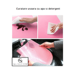 Casa si Gradina - Mobilier - Organizare si depozitare - Organizatoare pentru sertare si dulapuri - Covoras pentru Protectie Rafturi Frigider sau Sertare din PVC Antiderapant 45 x 30 cm Roz G Glixicom® - Infinity.ro