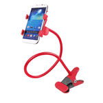Laptop, Telefoane si Tablete - Telefoane mobile si accesorii - Accesorii Telefoane - Suport si docking telefoane - Suport Flexibil cu Brat si Clema Metalica, Rotatie 360 de Grade 50 cm Rosu - Infinity.ro