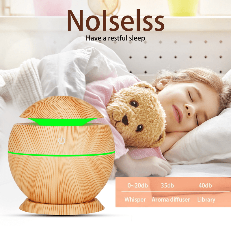 Casa si Gradina - Decoratiuni - Aromaterapie si lumanari - Difuzoare aromaterapie - Umidificator si Difuzer Arome, Aromaterapie, Led cu 7 culori - Infinity.ro