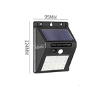 Casa si Gradina - Corpuri si surse de iluminat - Iluminat exterior - Lampi solare - Lampa Solara cu 30 Led-uri Senzor de Miscare Acumulator Li-Ion 1200 mAh Oprire Automata - Infinity.ro