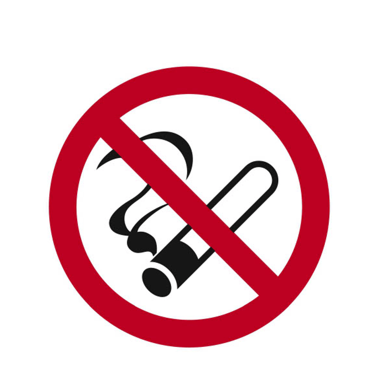 Carti si Birotica - Papetarie - Afise si stickere - Set 4 Bucati Sticker No Smoking Autoadezive din PVC Diametru 11 cm G Glixicom® - Infinity.ro