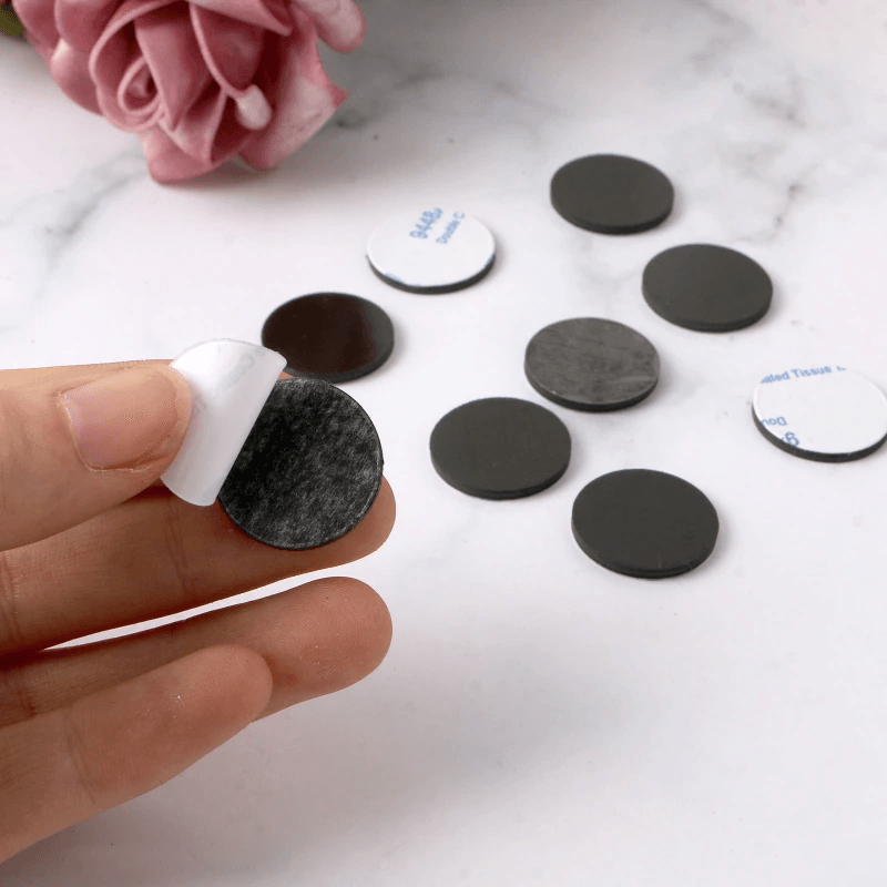 Casa si Gradina - Decoratiuni - Stickere decorative - Set 100 Buline Magnetice cu Adeziv Diametru 2,4 cm G Glixicom® - Infinity.ro