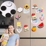 Casa si Gradina - Decoratiuni - Stickere decorative - Set 100 Buline Magnetice cu Adeziv Diametru 2,4 cm G Glixicom® - Infinity.ro