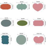 Carti si Birotica - Papetarie - Afise si stickere - Set 84 Etichete din PVC Autoadezive Multicolore cu Marker Alb  Reutilizabile G Glixicom® - Infinity.ro