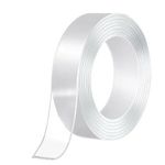 Carti si Birotica - Birotica - Accesorii de birou - Benzi adezive - Banda Dublu Adeziva Transparenta pentru Montaj Reutilizabila si Lavabila 3 cm x 5 m G Glixicom® - Infinity.ro