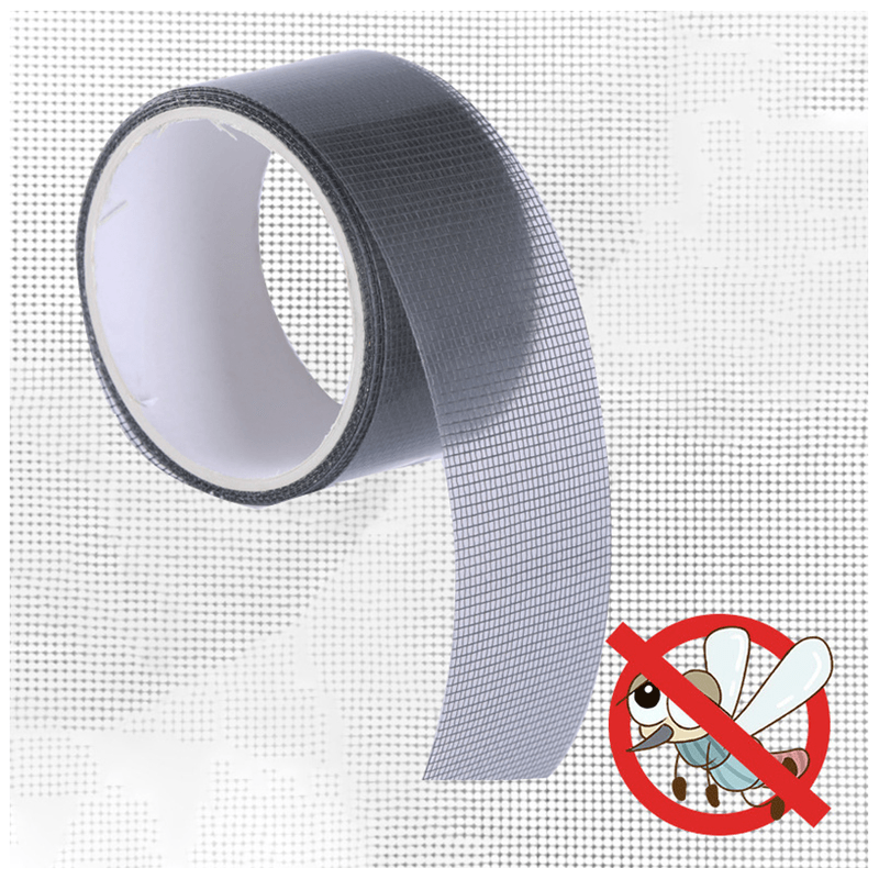Carti si Birotica - Birotica - Accesorii de birou - Benzi adezive - Banda Adeziva pentru Reparare Plasa Tantari din Fibra de Sticla 1,80 m x 5 cm Negru G Glixicom® - Infinity.ro