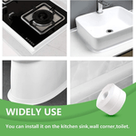 Carti si Birotica - Birotica - Accesorii de birou - Benzi adezive - Set 2 Bucati Banda Adeziva pentru Etansare si Izolare Plita WC Cada Chiuveta Multifunctionala si Impermeabila - Infinity.ro