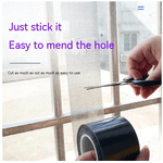 Carti si Birotica - Birotica - Accesorii de birou - Benzi adezive - Banda Adeziva pentru Reparare Plasa Tantari din Fibra de Sticla 1,80 m x 5 cm Negru G Glixicom® - Infinity.ro