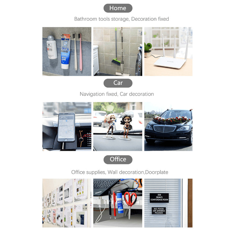 Carti si Birotica - Birotica - Accesorii de birou - Benzi adezive - Banda Dublu Adeziva Transparenta pentru Montaj Reutilizabila si Lavabila 3 cm x 5 m G Glixicom® - Infinity.ro